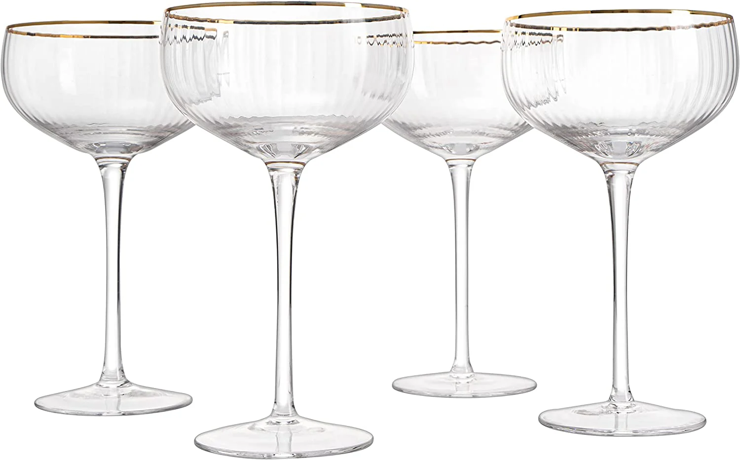 Gold Rim Coupe - Large