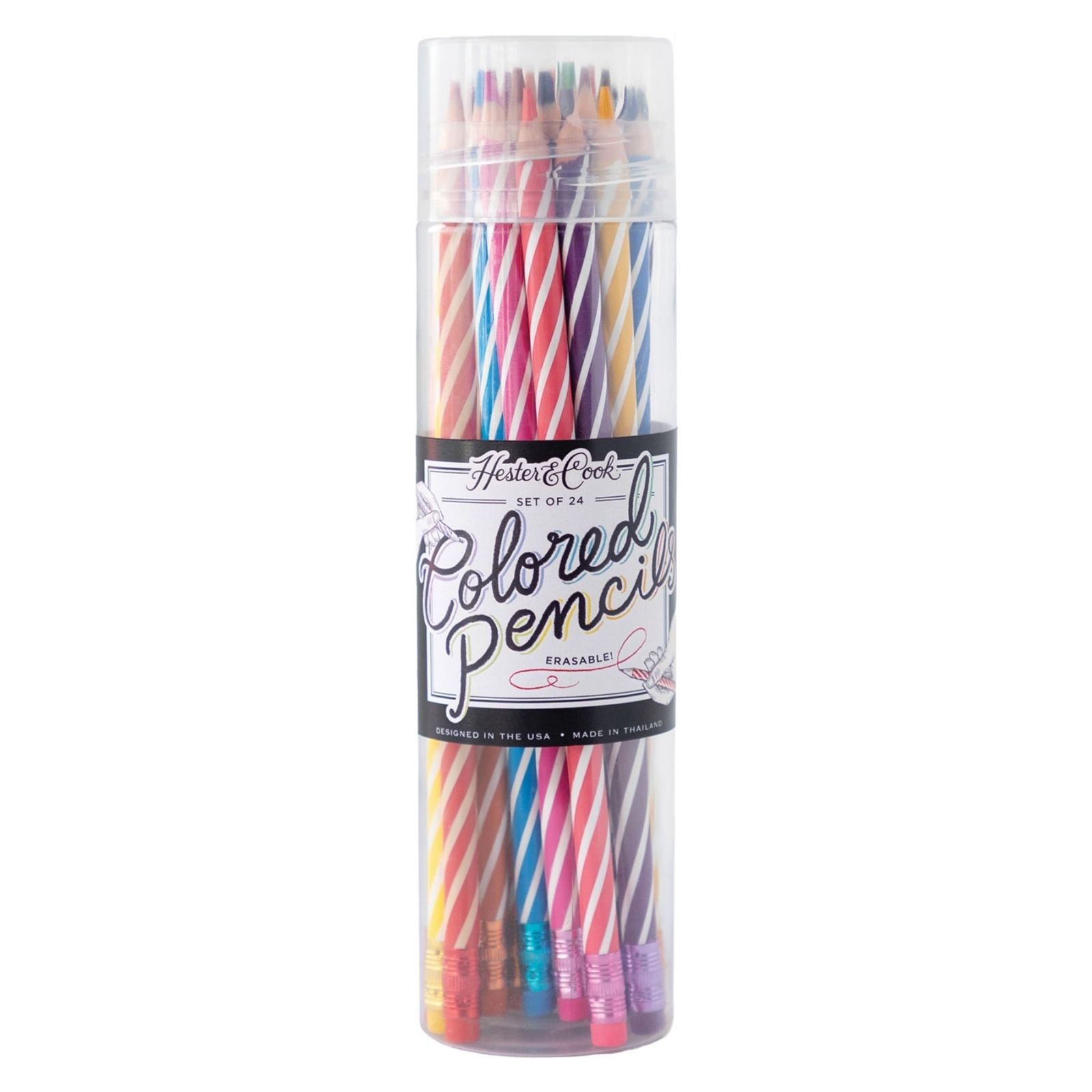Hester & Cook Colored Pencils - Set of 24