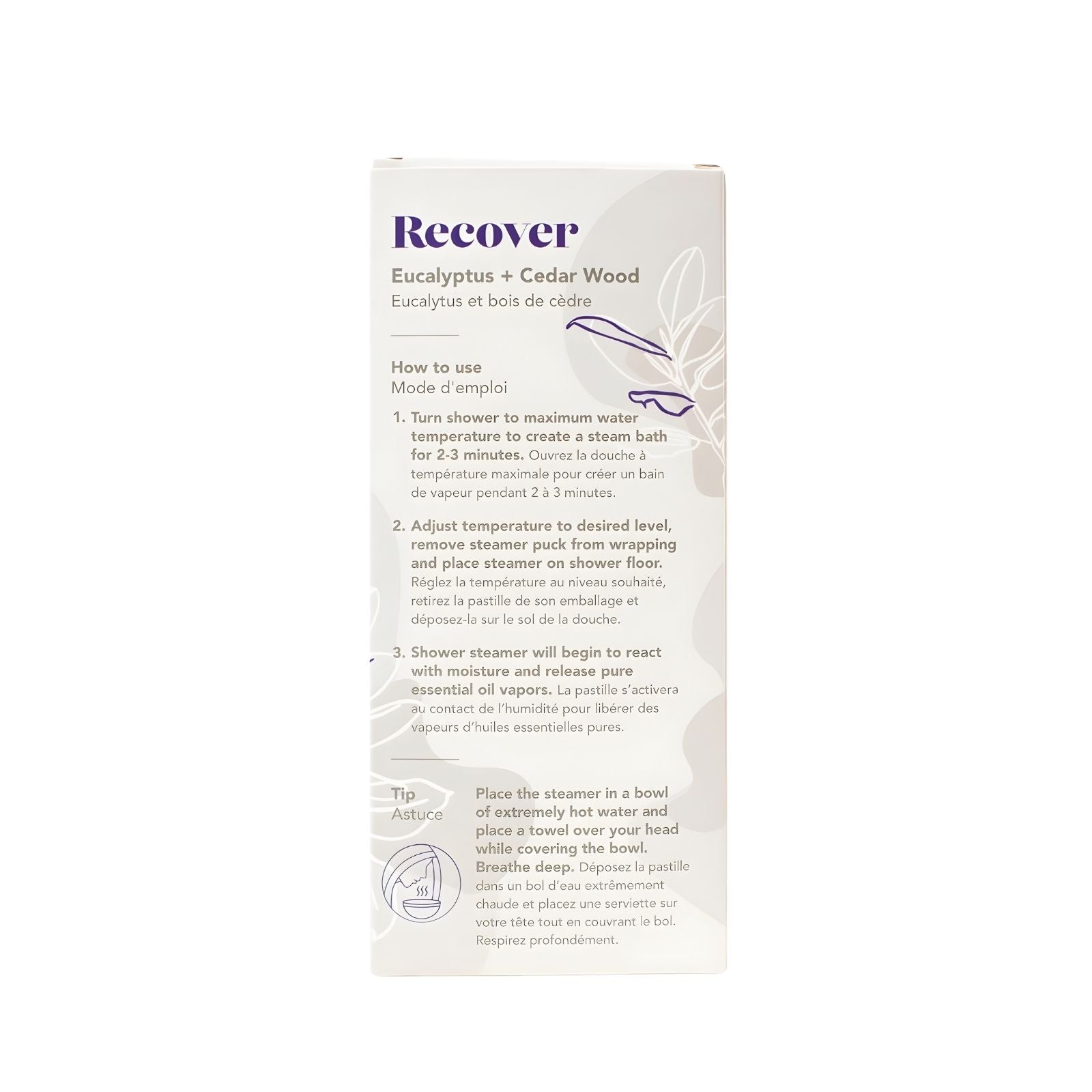 Recover Shower Steamers