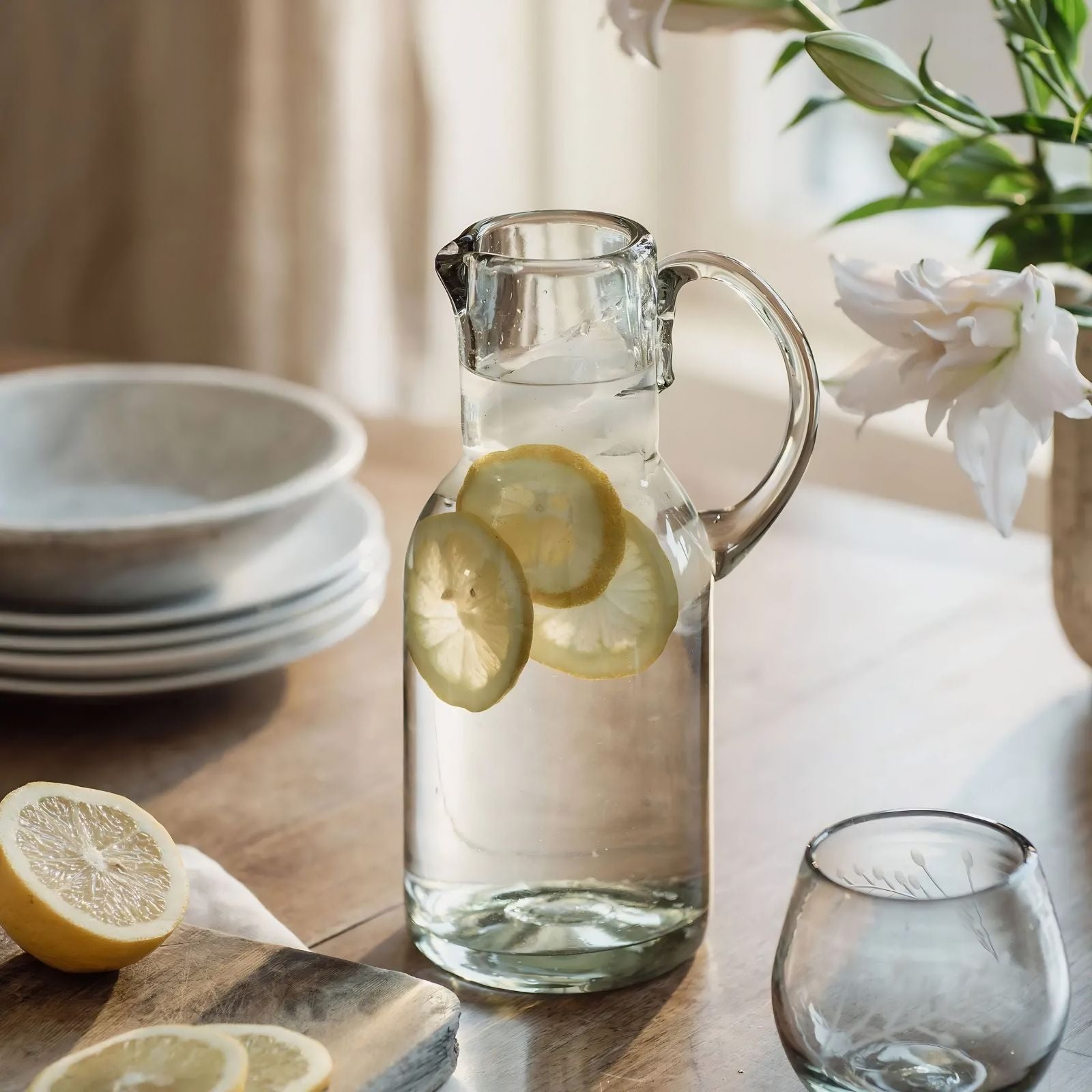 Blown Glass Jug