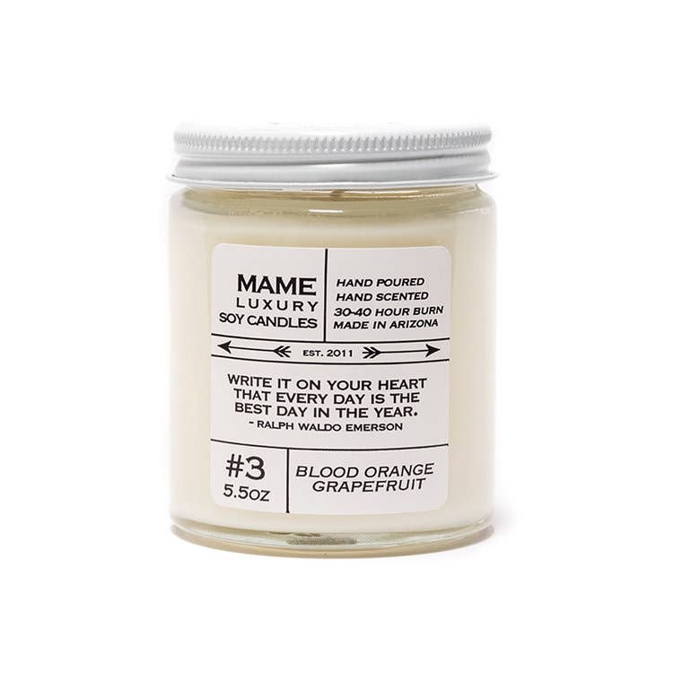#3 Blood Orange Grapefruit Candle