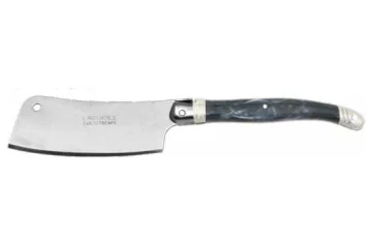 Cheese Cleaver Laguiole, Marble Grey