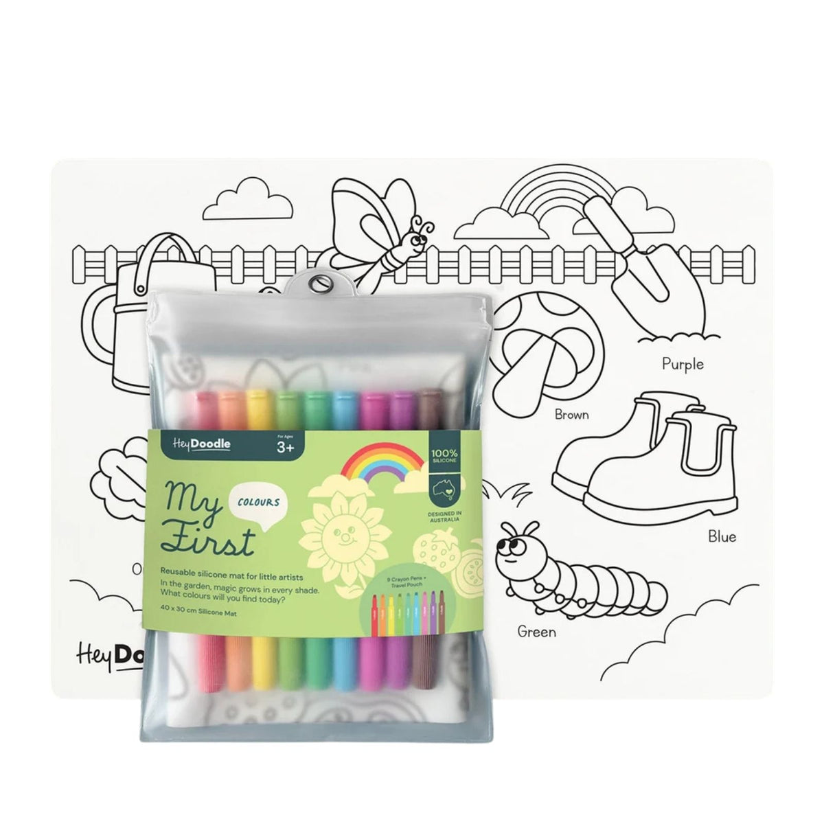 My First Colors Coloring & Doodle Mat