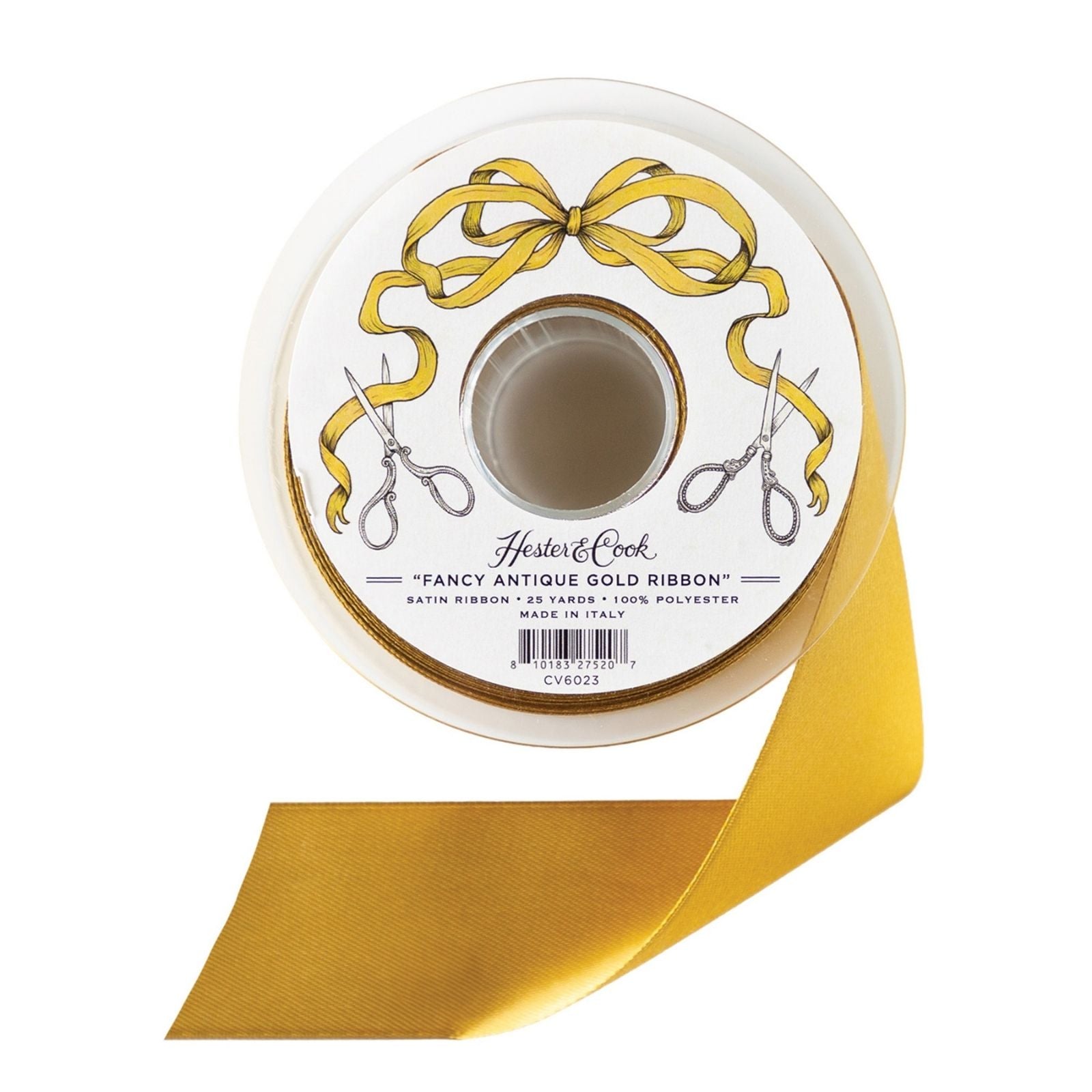 Fancy Antique Gold Ribbon