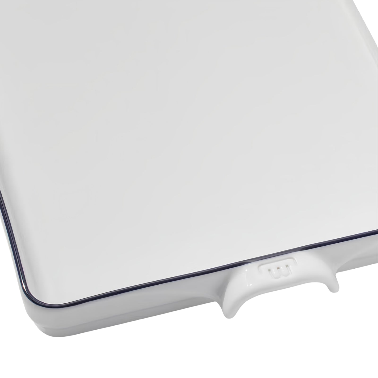 Baking Slab with Blue Rim