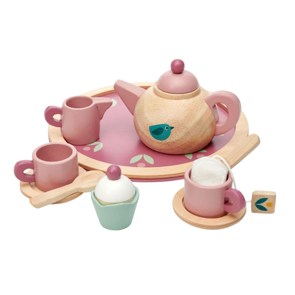 Mini chef Birdie Tea Set