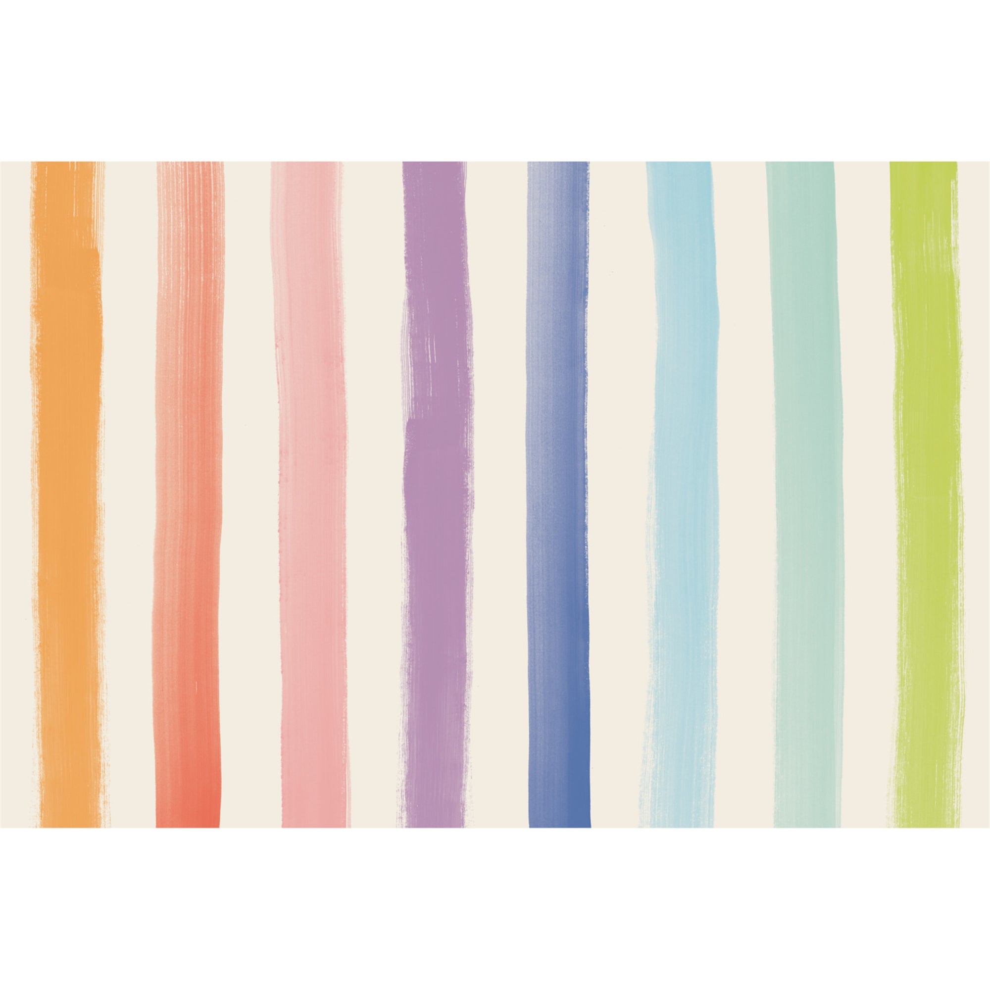 Sorbet Painted Stripe Placemats
