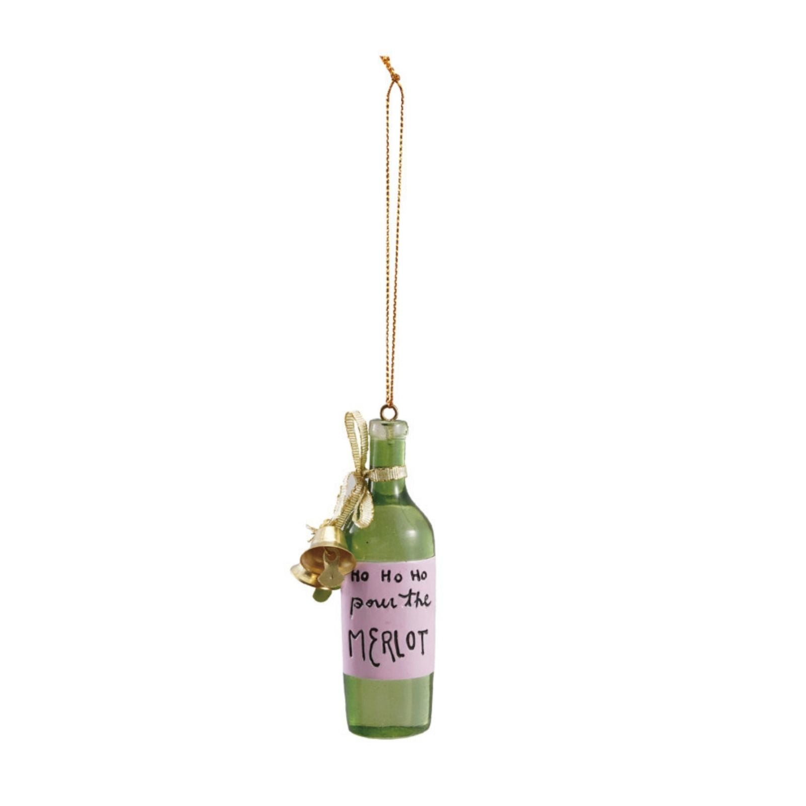 Merlot Bottle Ornament