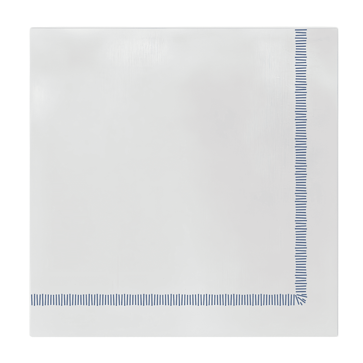 Papersoft Napkin Fringe Blue Dinner 20pk