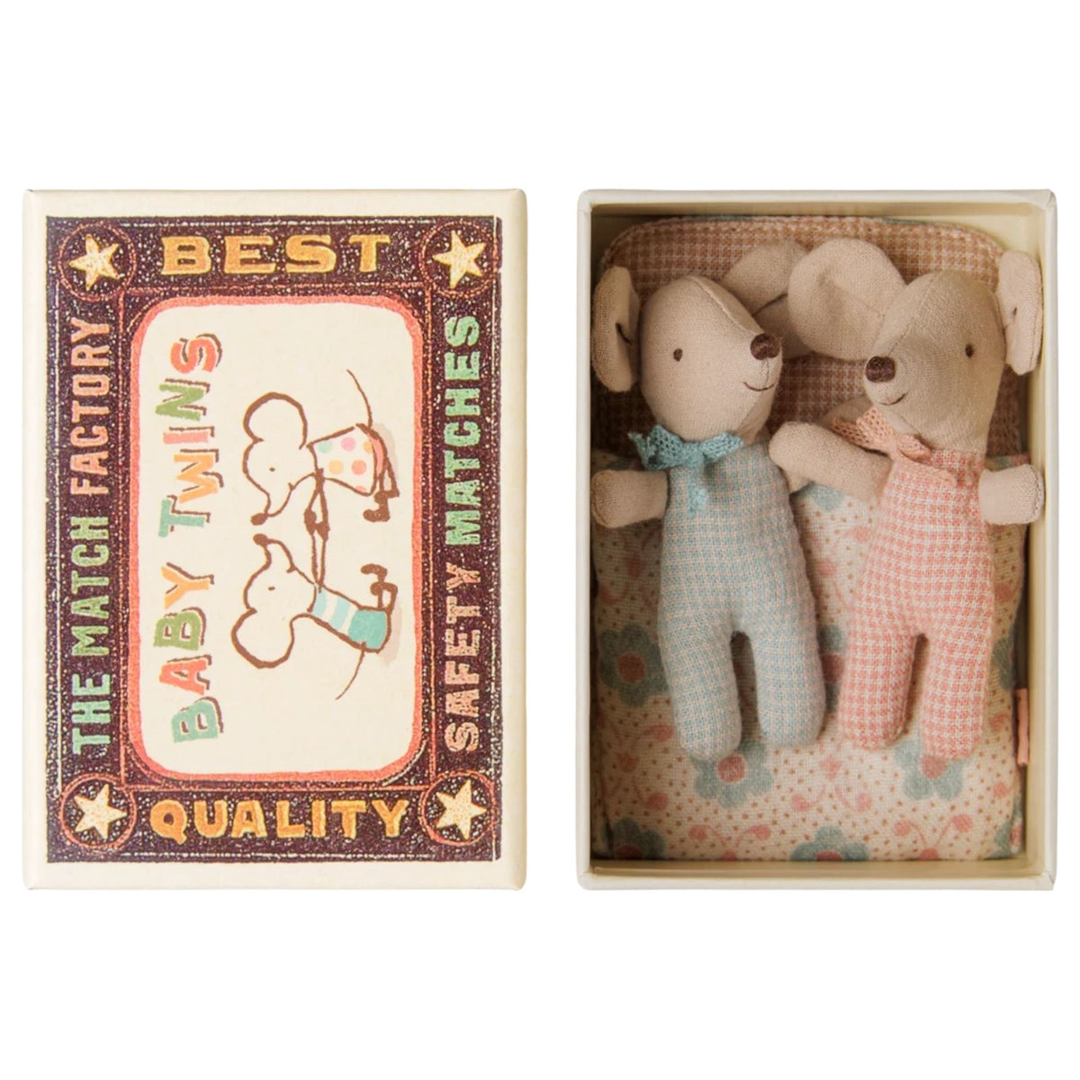 Twins, Baby mice in matchbox - Checker