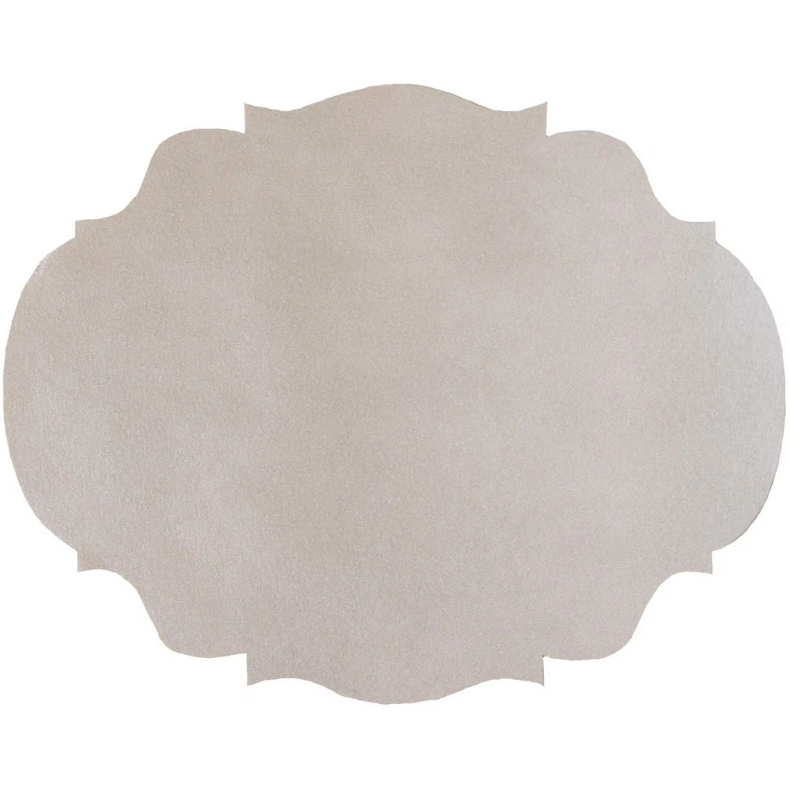 Die-cut Silver French Frame Placemat
