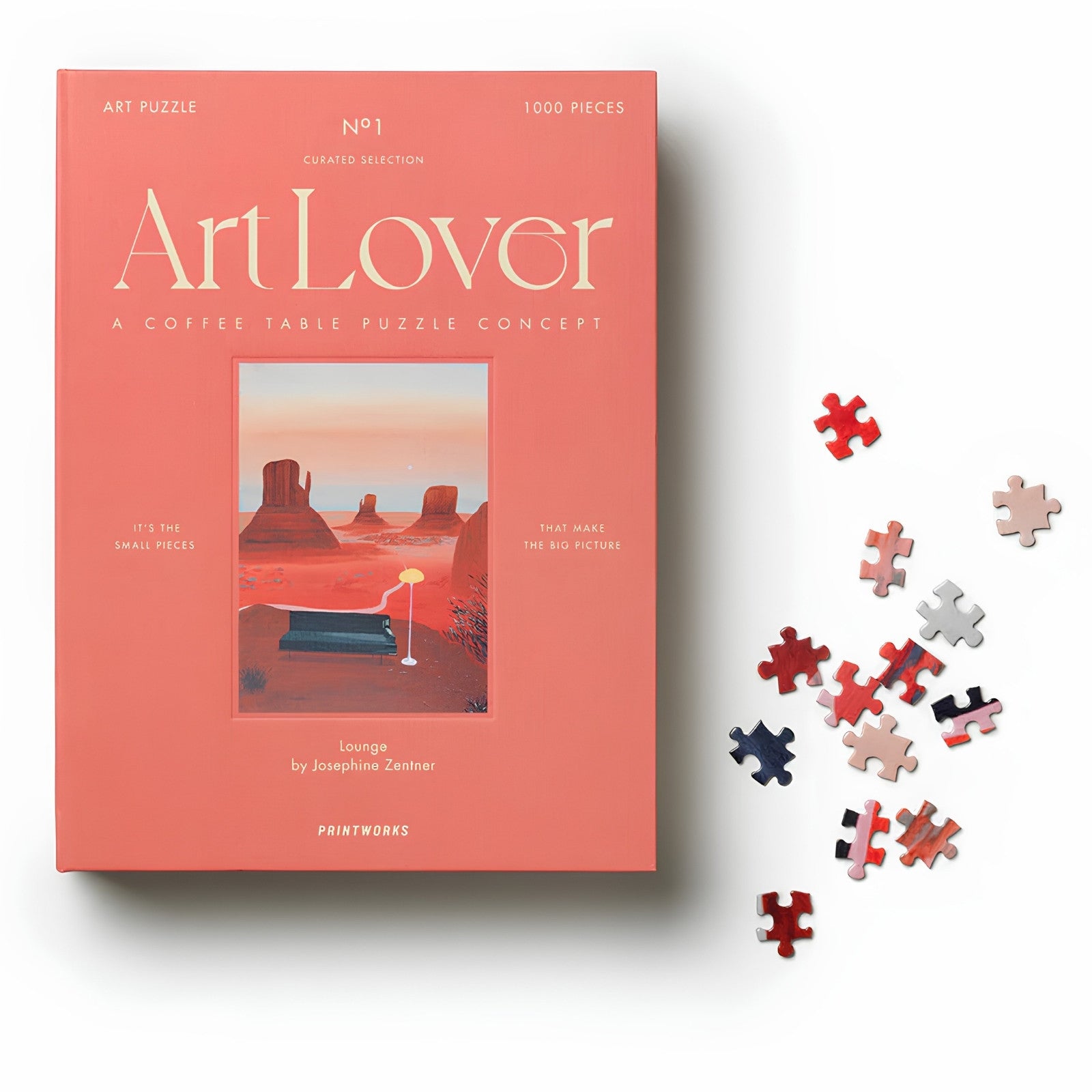 Art Lover Book Puzzle - Lounge