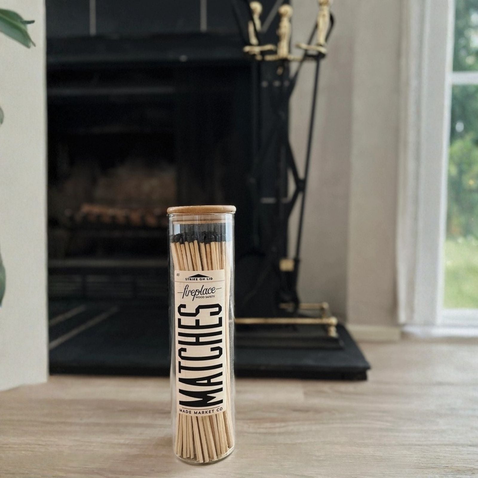 Fireplace Matches- Black