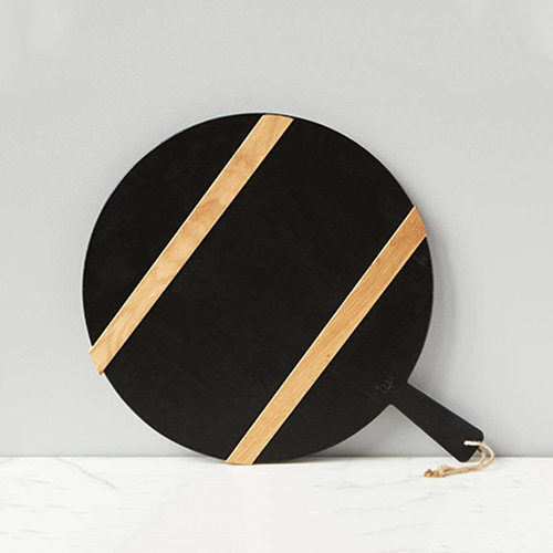 Black Mod LG Round Board - urbAna is a local boutique home goods store located in Phoenix, Arizona specializing in home decor, party supplies, furniture, gifts, tabletop, and barware.